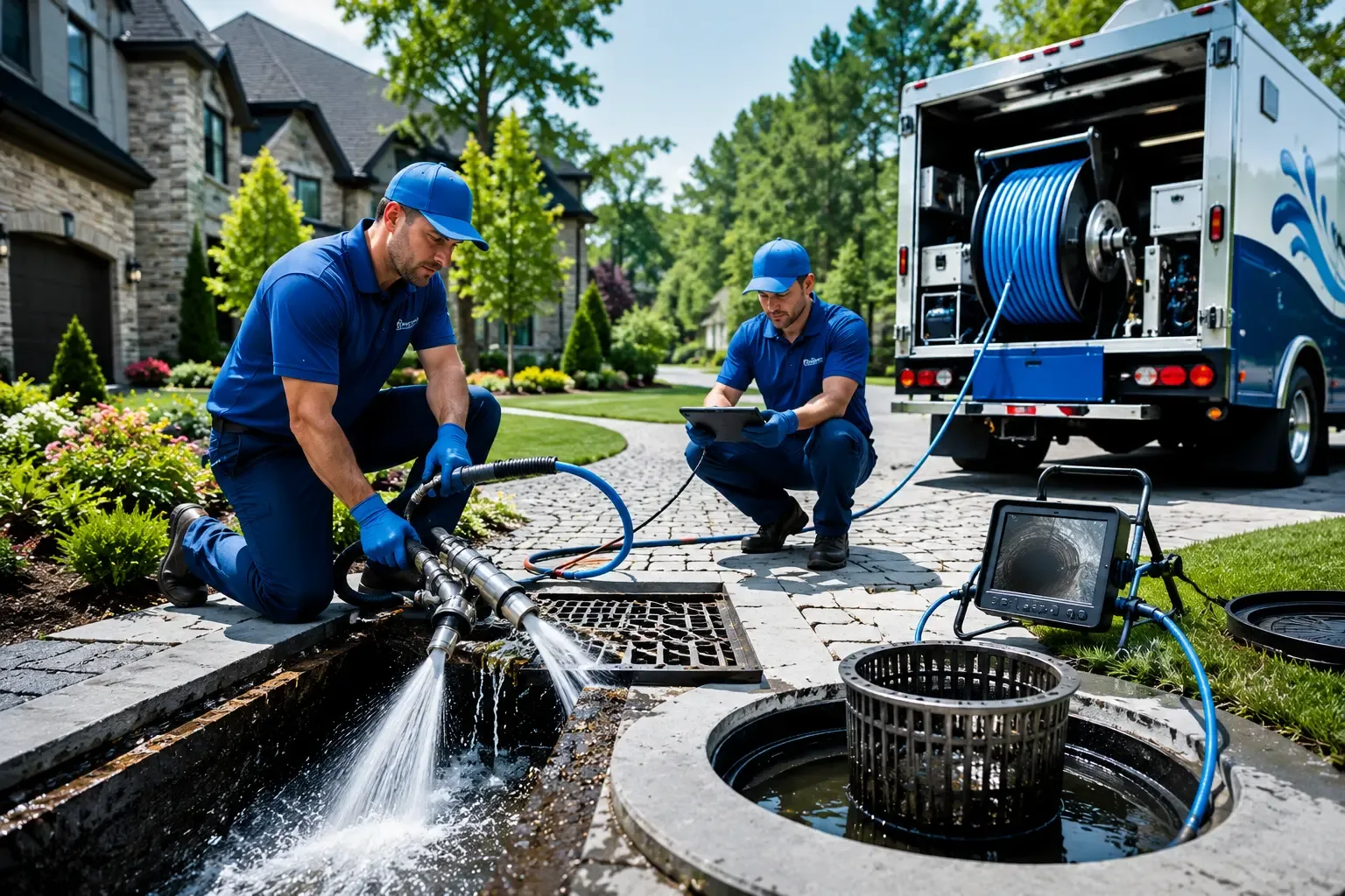 Local outdoor drain cleaning professionals in Stevensville, PA
