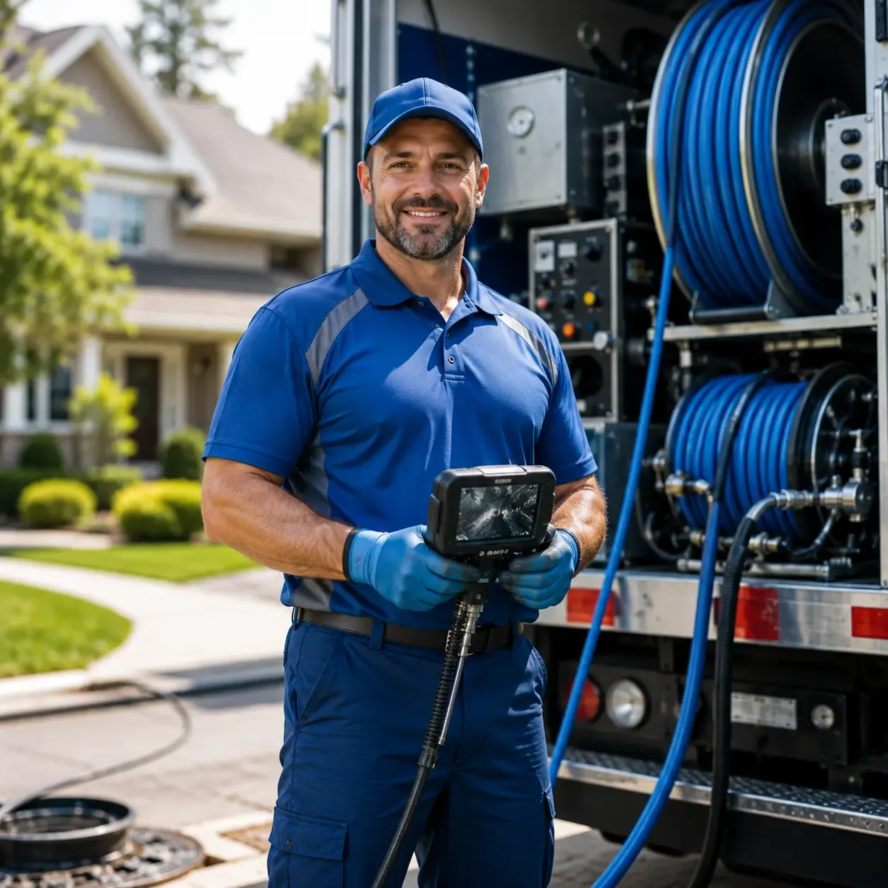 Local outdoor drain cleaning specialists in Stevensville, PA